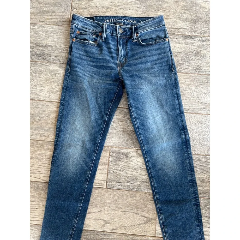 American Eagle Denim Jeans Airflex+ Athletic Skinny 28 x‎ 30 Mens 28x30 AE